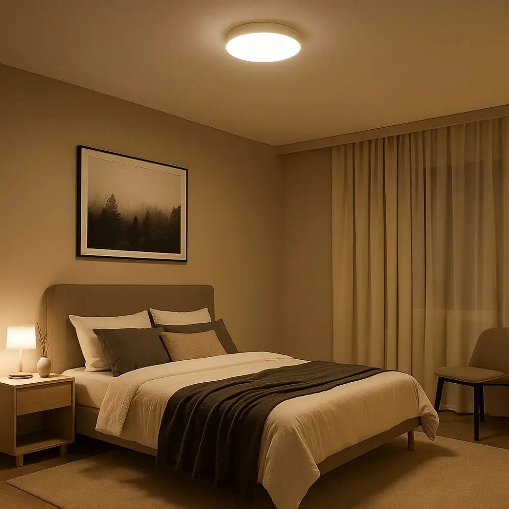 Luminaire Plafonnier <br> Design Épuré | Luminix | Delvanie