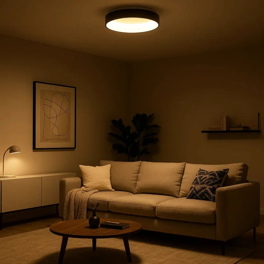 Luminaire Plafonnier <br> Design Épuré | Luminix | Delvanie