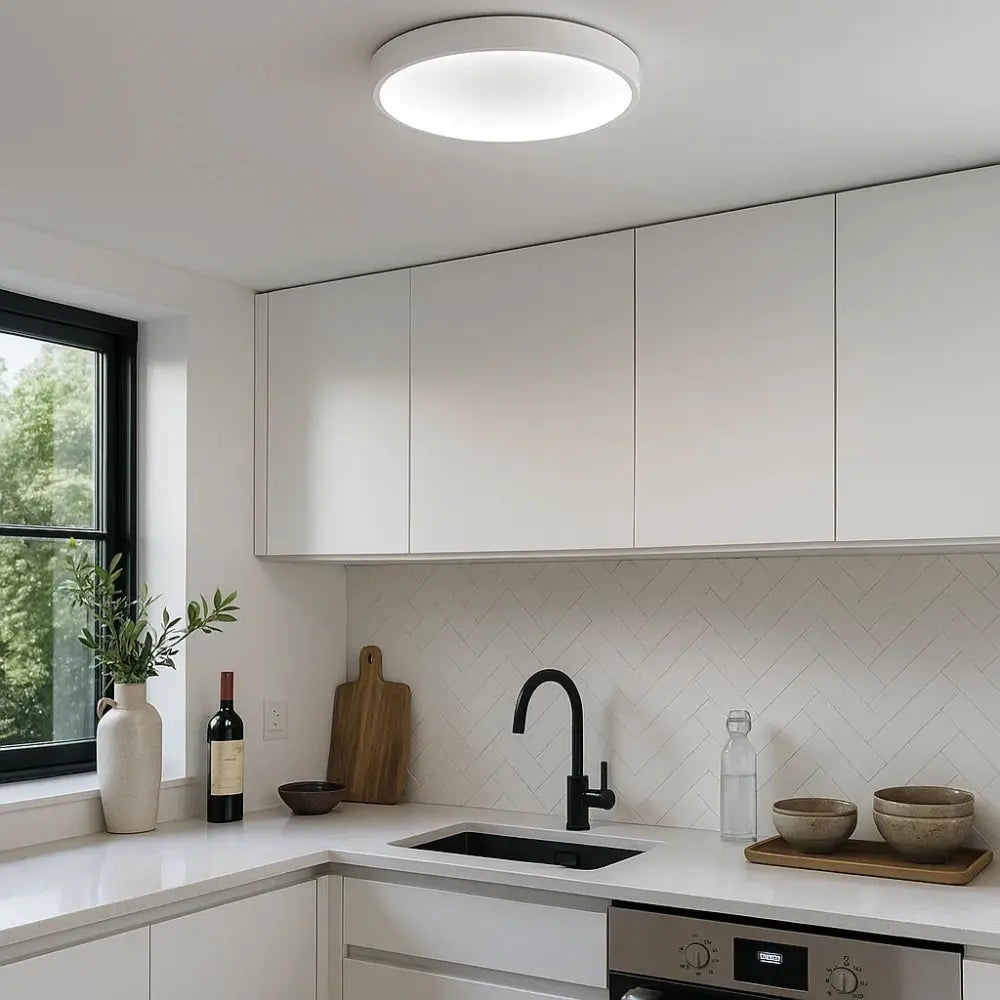Luminaire Plafonnier <br> Design Épuré | Luminix | Delvanie