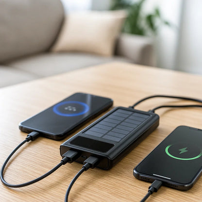 Powerful Solar Power Bank 200000mAh Portable Charger