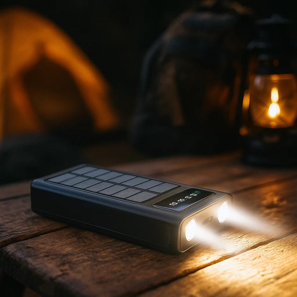 Powerful Solar Power Bank 200000mAh Portable Charger