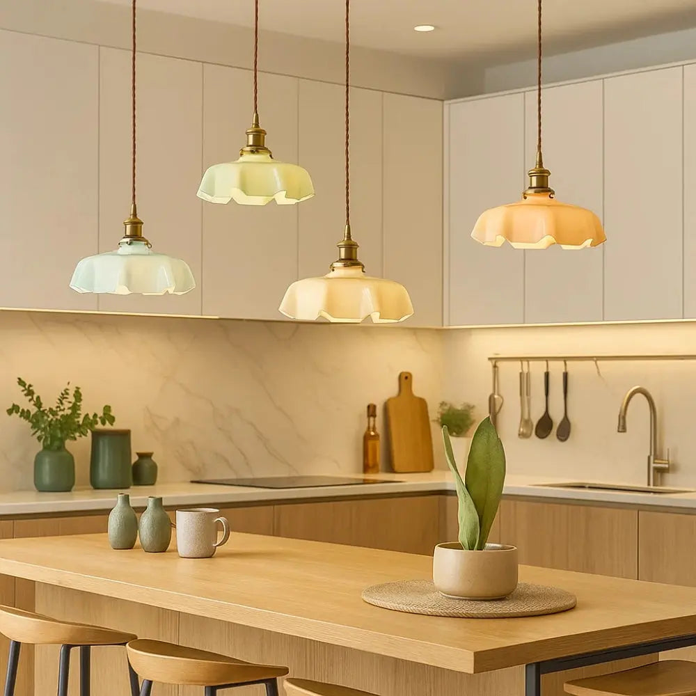 Suspension Laiton <br> Éclat Rétro | Aurum | Delvanie