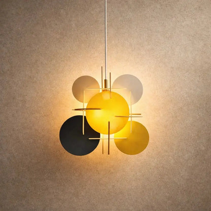 Suspension Luminaire Colorée - Pétales Acryliques | Kolvra -  Suspension luminaire Delvanie