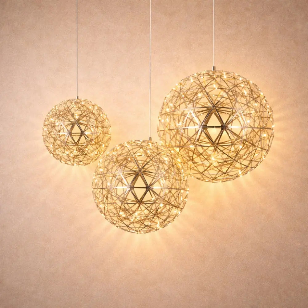 Suspension Luminaire Design - Boule Feu d’Artifice | Stellora -  |   Delvanie