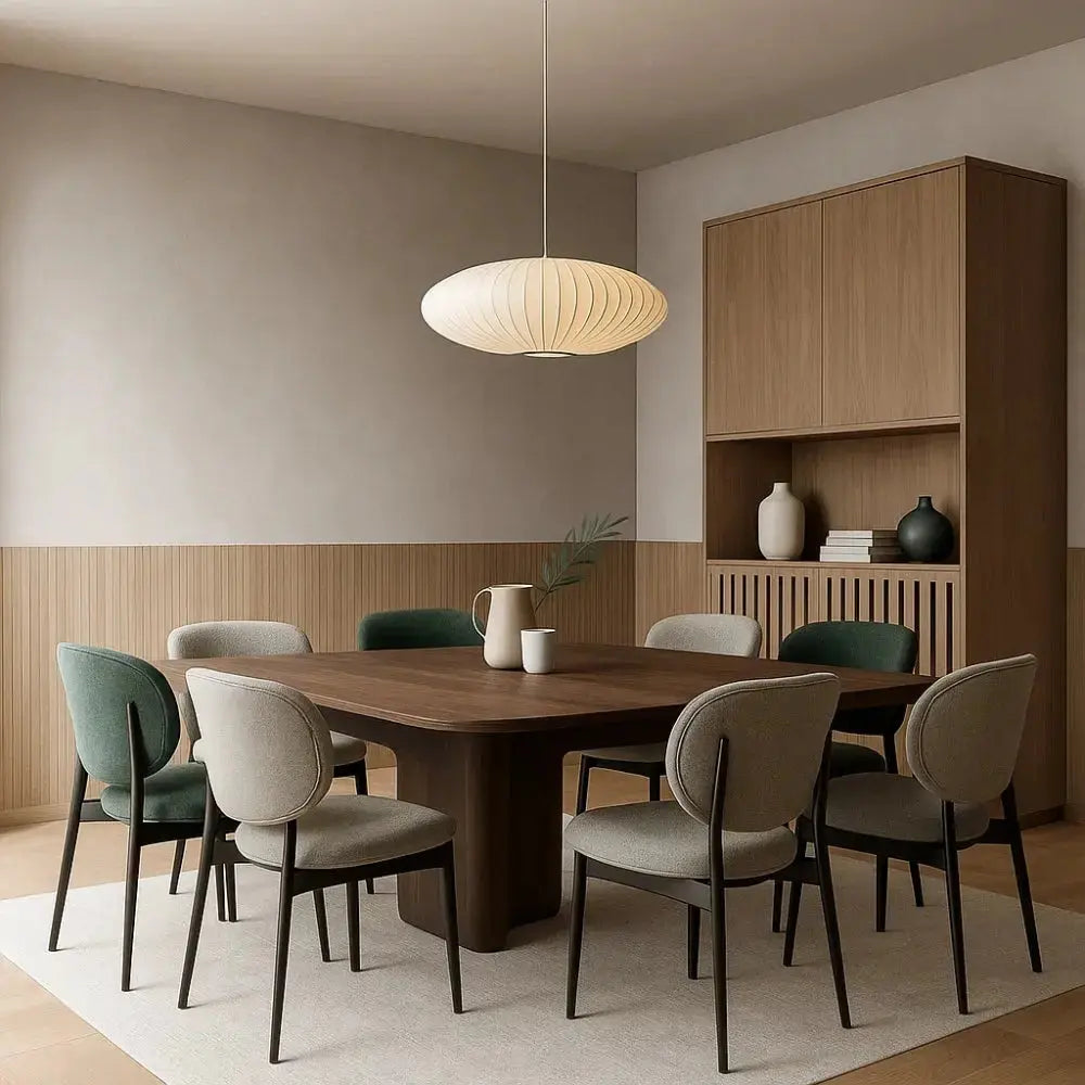 Suspension Luminaire Design - Voile De Soie Japandi | Solyori -  |   Delvanie