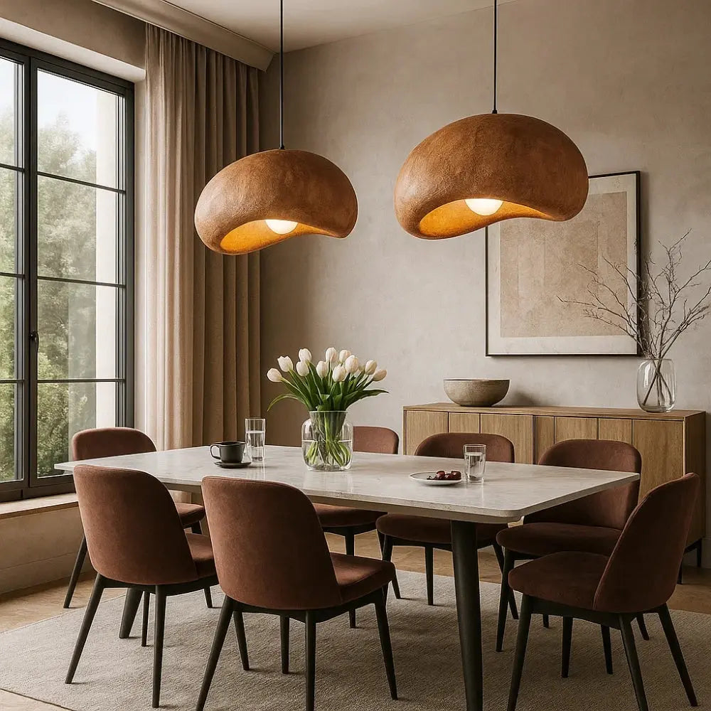 Suspension Luminaire Design <br> Nuage Japandi | Akira | Delvanie