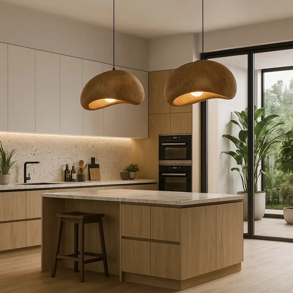 Suspension Luminaire Design <br> Nuage Japandi | Akira | Delvanie