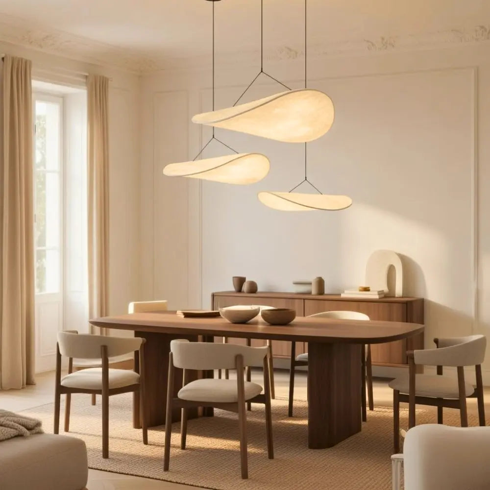 Suspension Luminaire Japandi - Sérénité Éclipsée | Luminis -  |   Delvanie