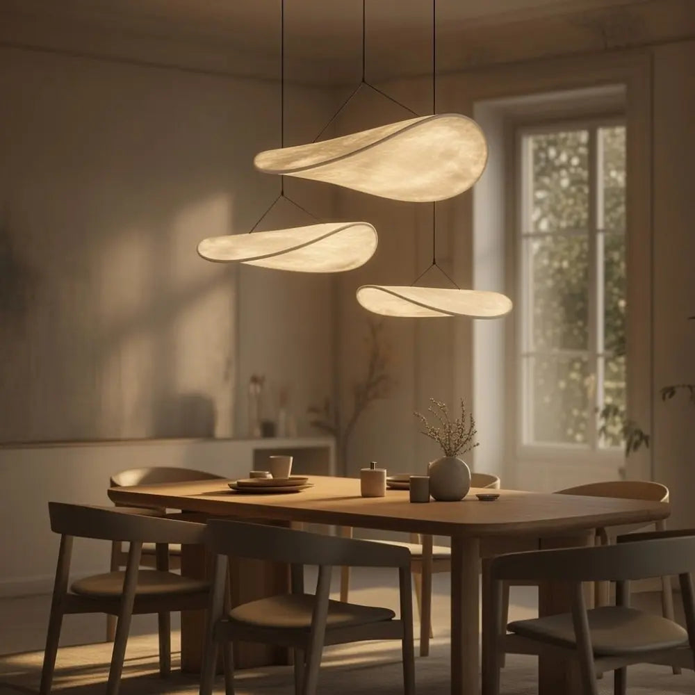 Suspension Luminaire Japandi - Sérénité Éclipsée | Luminis -  |   Delvanie