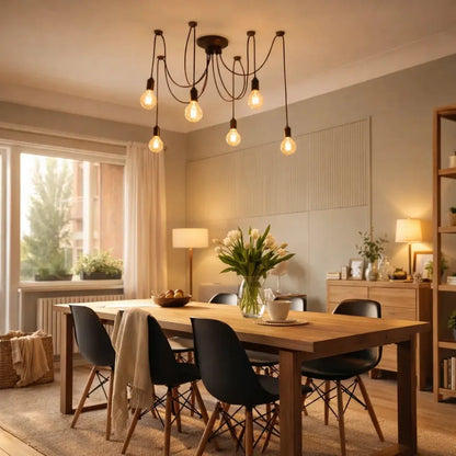 Suspension Luminaire Led - Éclat Atelier Vintage | Nocteria -  |   Delvanie