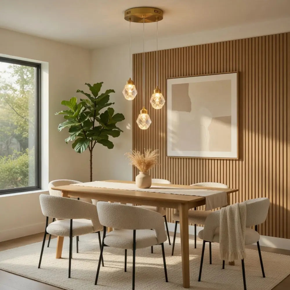 Suspension Luminaire Verre - Cristal Suspendu Précieux | Kaelune -  Suspension luminaire Delvanie