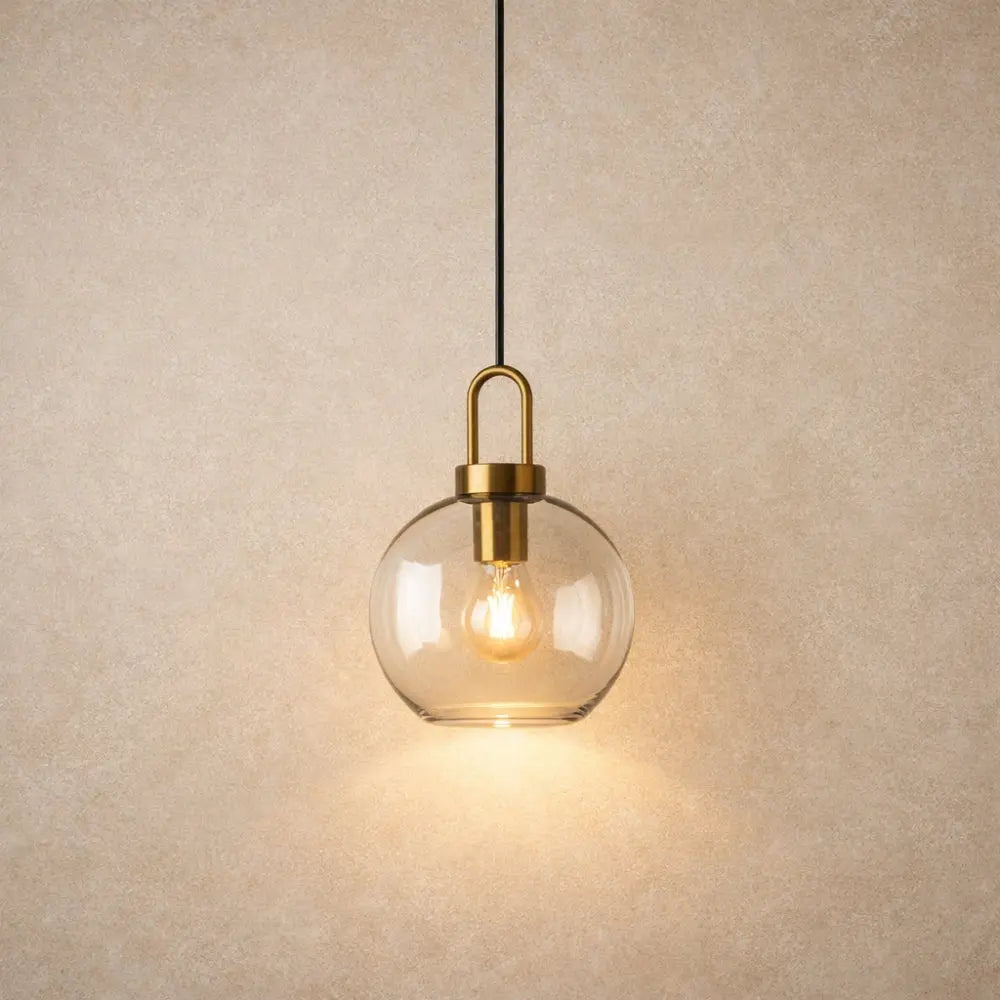 Suspension Luminaire Verre - Équilibre Moderne | Célia -  |   Delvanie