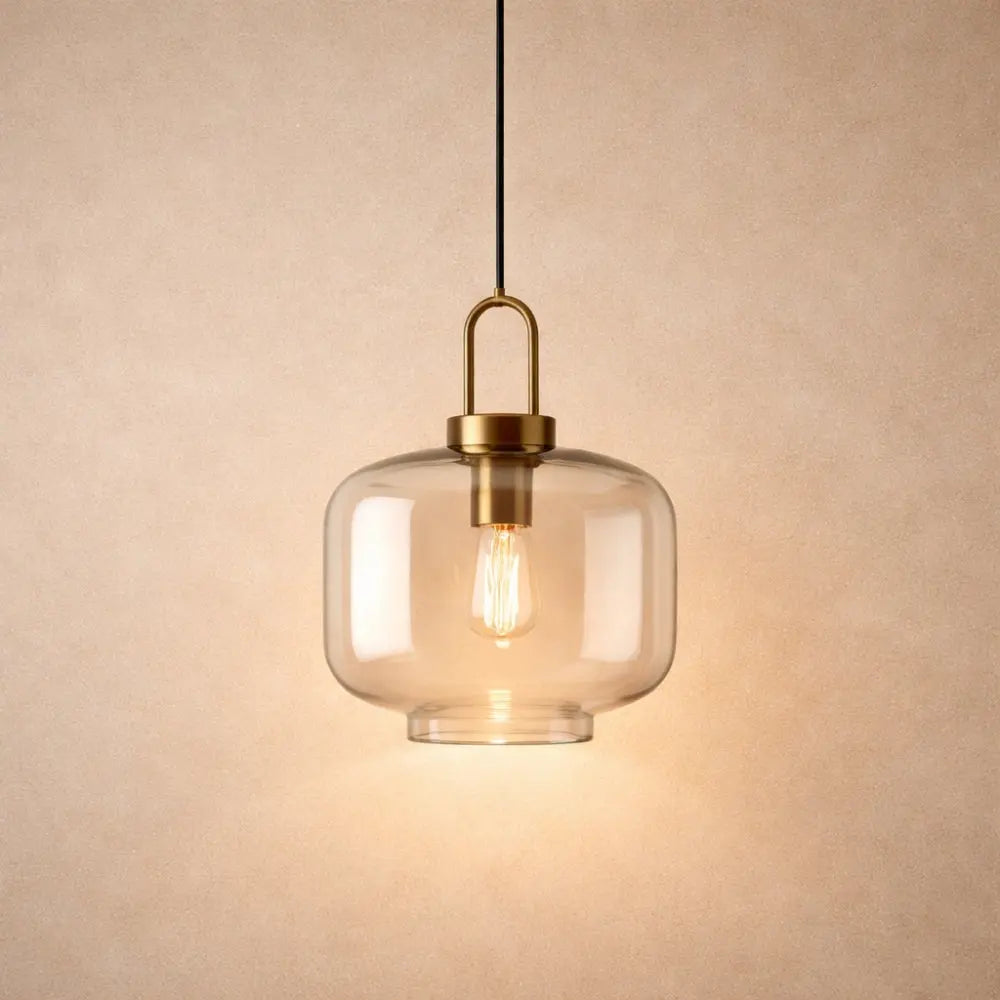 Suspension Luminaire Verre - Équilibre Moderne | Célia -  |   Delvanie