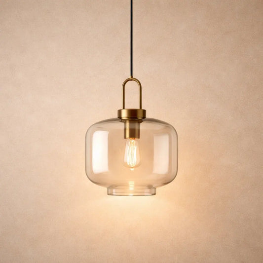 Suspension Luminaire Verre - Équilibre Moderne | Célia -  |   Delvanie
