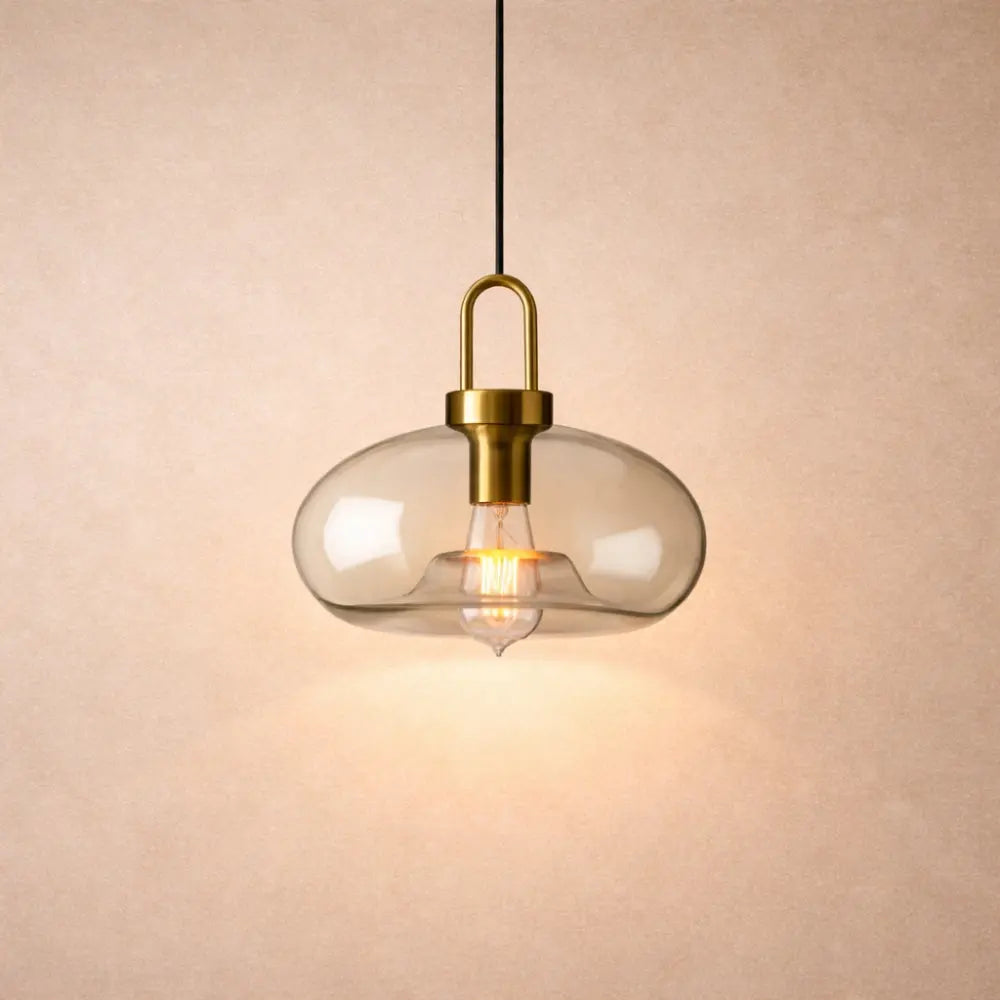 Suspension Luminaire Verre - Équilibre Moderne | Célia -  |   Delvanie