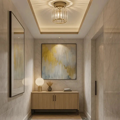 Suspension Luminaire Verre - Lueur Cristalline | Lumis -  |   Delvanie