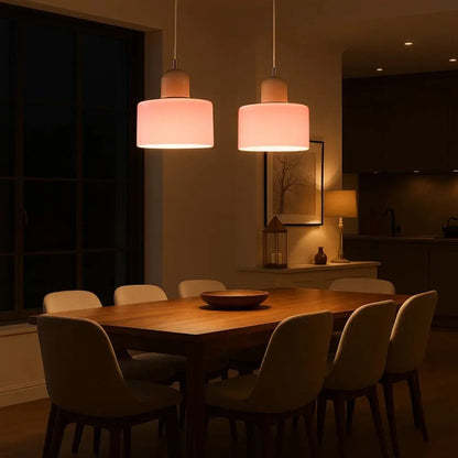 Suspension Luminaire en Verre - Élégance Contemporaine | GlassAura -  |   Delvanie