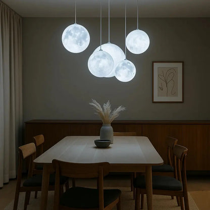 Suspension Luminaire Boule - Pleine Lune | Celestia -  |   Delvanie
