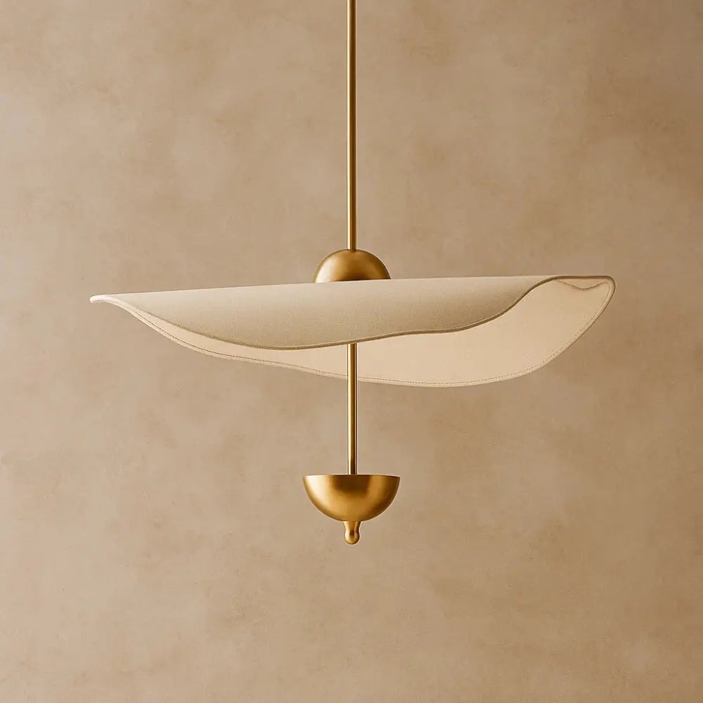 Luminaire Suspension Design Italien - Pétales Lotus Aériens | Fiorenya - Tête unique / Blanc froid |   Delvanie