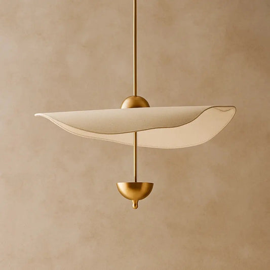 Luminaire Suspension Design Italien - Pétales Lotus Aériens | Fiorenya - Tête unique / Blanc froid |   Delvanie