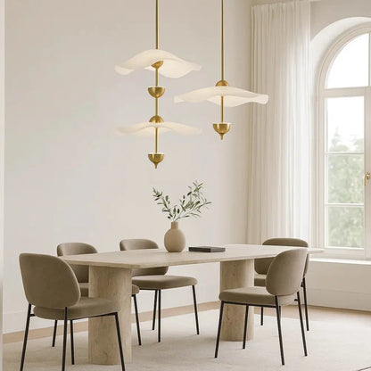 Luminaire Suspension Design Italien - Pétales Lotus Aériens | Fiorenya -  |   Delvanie