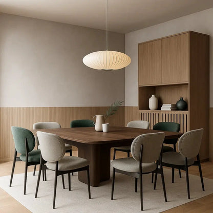 Suspension Luminaire Design - Voile De Soie Japandi | Solyori -  |   Delvanie