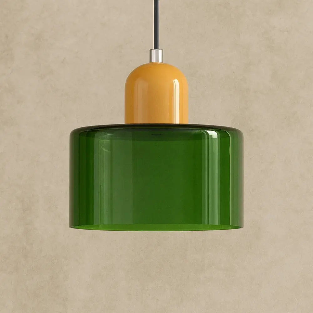 Suspension Luminaire en Verre <br> Design Élégant | GlassAura | Delvanie