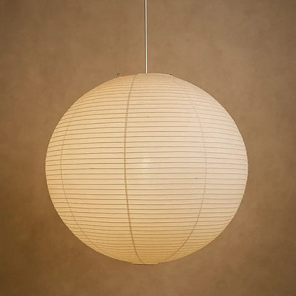 Suspension Luminaire Boule - Design Japandi | Kairo - 40cm |   Delvanie