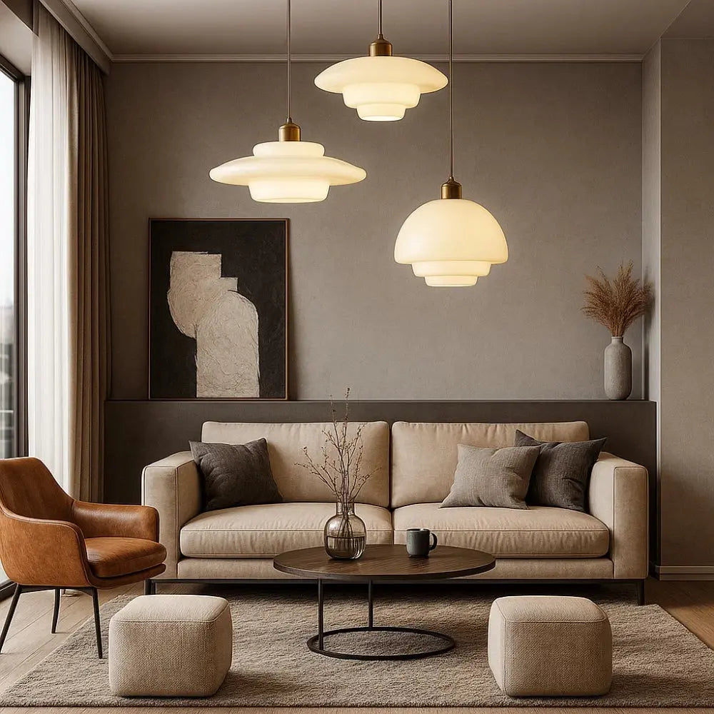 Suspension en Verre <br> Style Scandinave | Norida | Delvanie