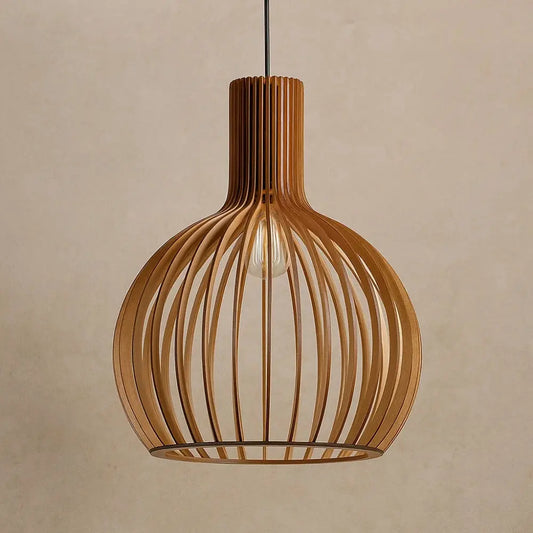 Suspension Bois <br> Charme Minimaliste | Forestia | Delvanie