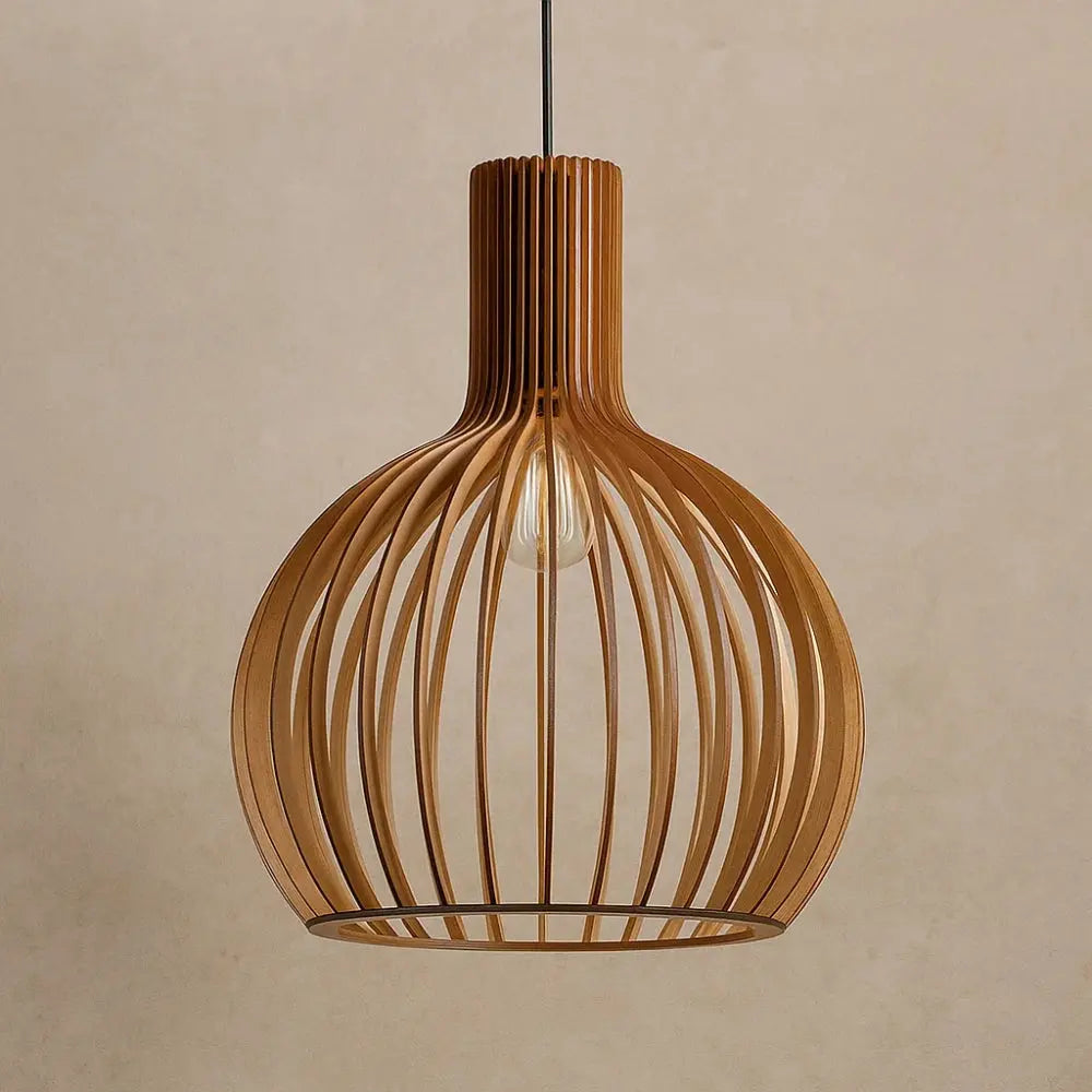 Suspension Bois <br> Charme Minimaliste | Forestia | Delvanie