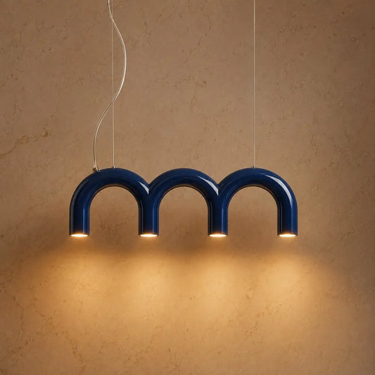 Suspensions LED - Arche Macaron Design | Obluria -  Suspension luminaire Delvanie