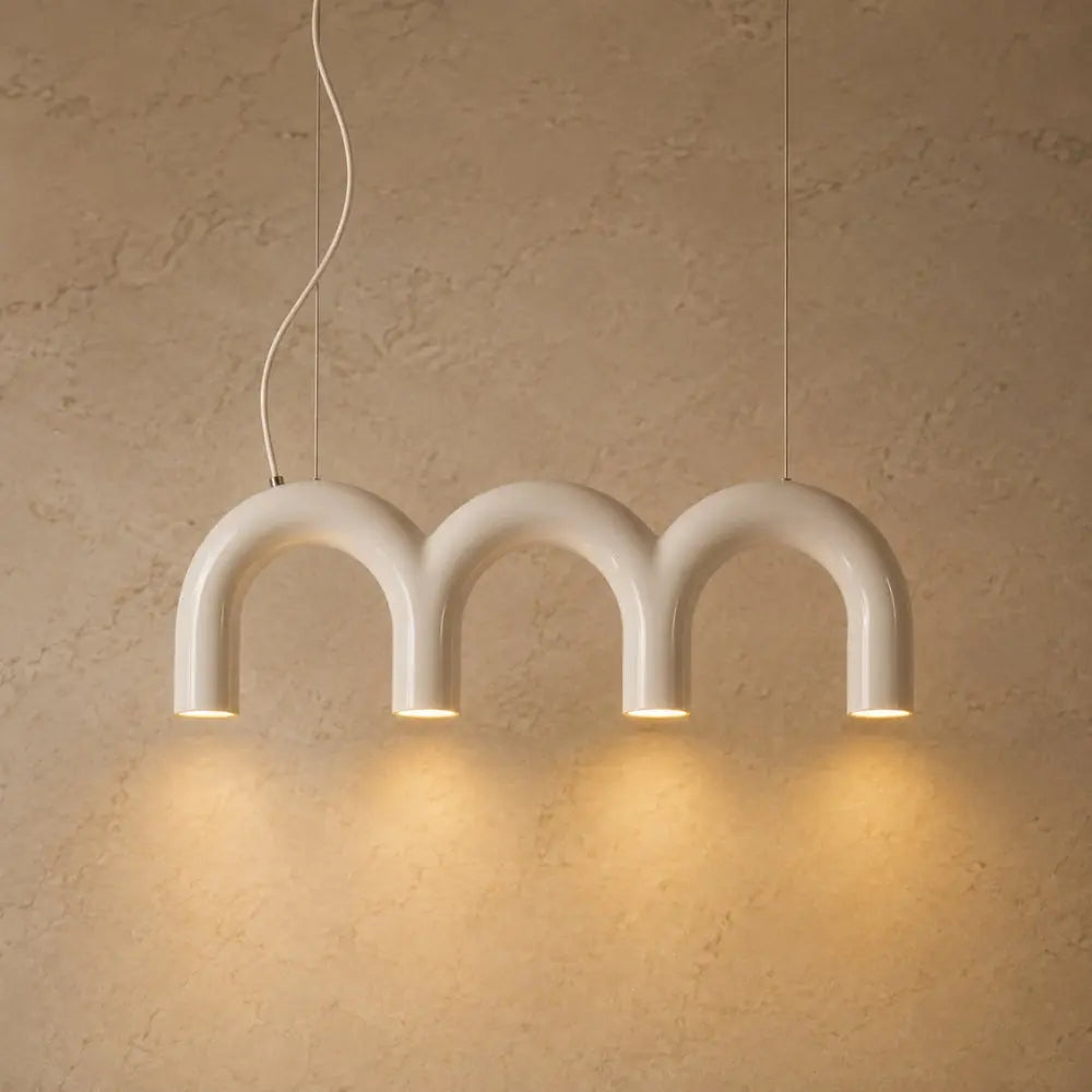 Suspensions LED - Arche Macaron Design | Obluria -  Suspension luminaire Delvanie