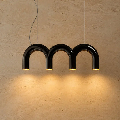 Suspensions LED - Arche Macaron Design | Obluria -  Suspension luminaire Delvanie