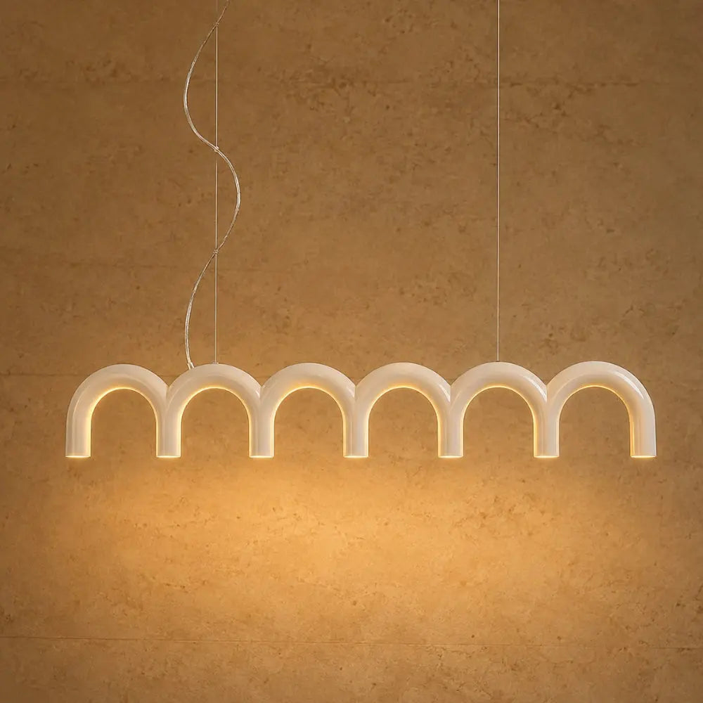 Suspensions LED - Arche Macaron Design | Obluria -  Suspension luminaire Delvanie