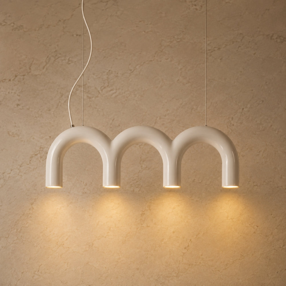 Suspensions LED - Arche Macaron Design | Obluria