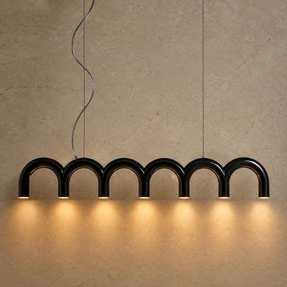 Suspensions LED - Arche Macaron Design | Obluria