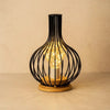 Lampe Fer Forgé - La Lumière Sauvage | Aeronis - Bouteille de dégrisement |   Delvanie