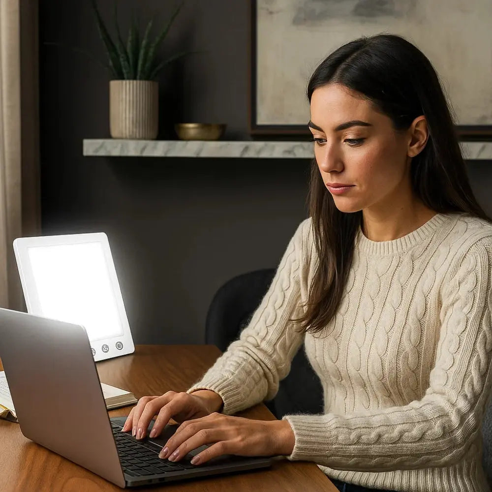 Lampe de Luminothérapie <br> Éclat Serein | TheraLume | Delvanie