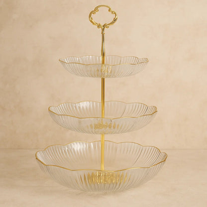 Three Tier Storage Basket Counter Organizer