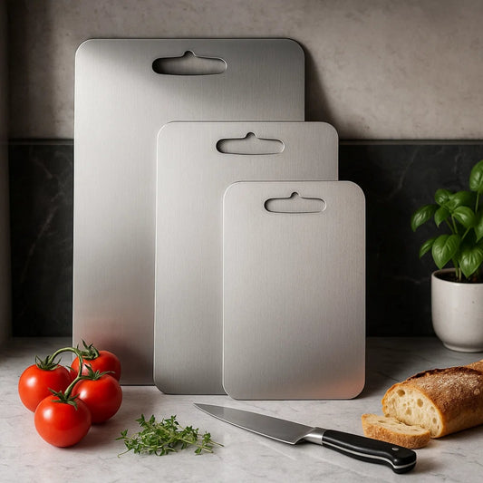 Titanium Cutting Board With Antibacterial Properties