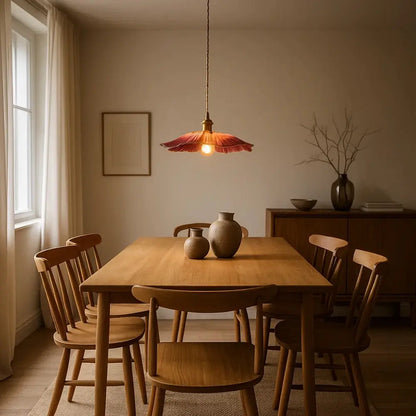 Suspension Luminaire en Verre - Éclat Floral | Petalis -  |   Delvanie