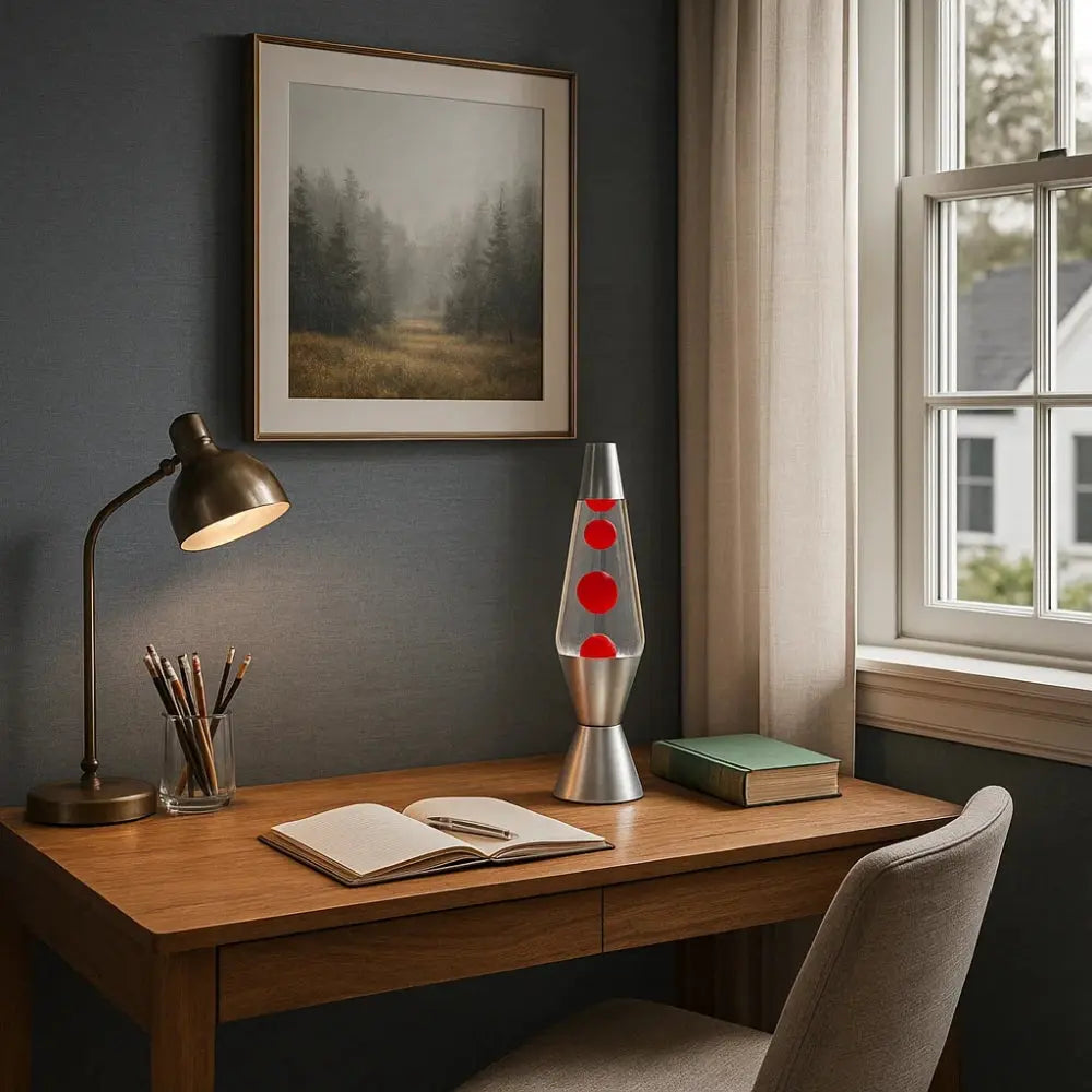 Lampe a Lave <br> Voyage Lumineux | Geysera | Delvanie