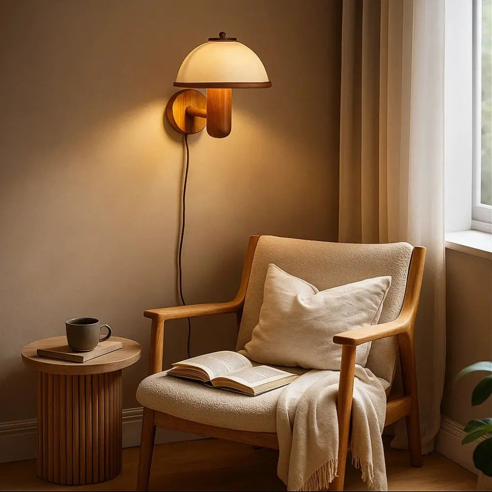 Applique Murale Champignon <br> Design Naturel | Fungalis | Delvanie