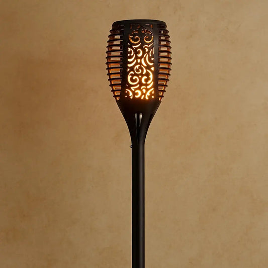 Lampe Solaire Extérieure <br> Lumière Vacillante | SolarFlame | Delvanie