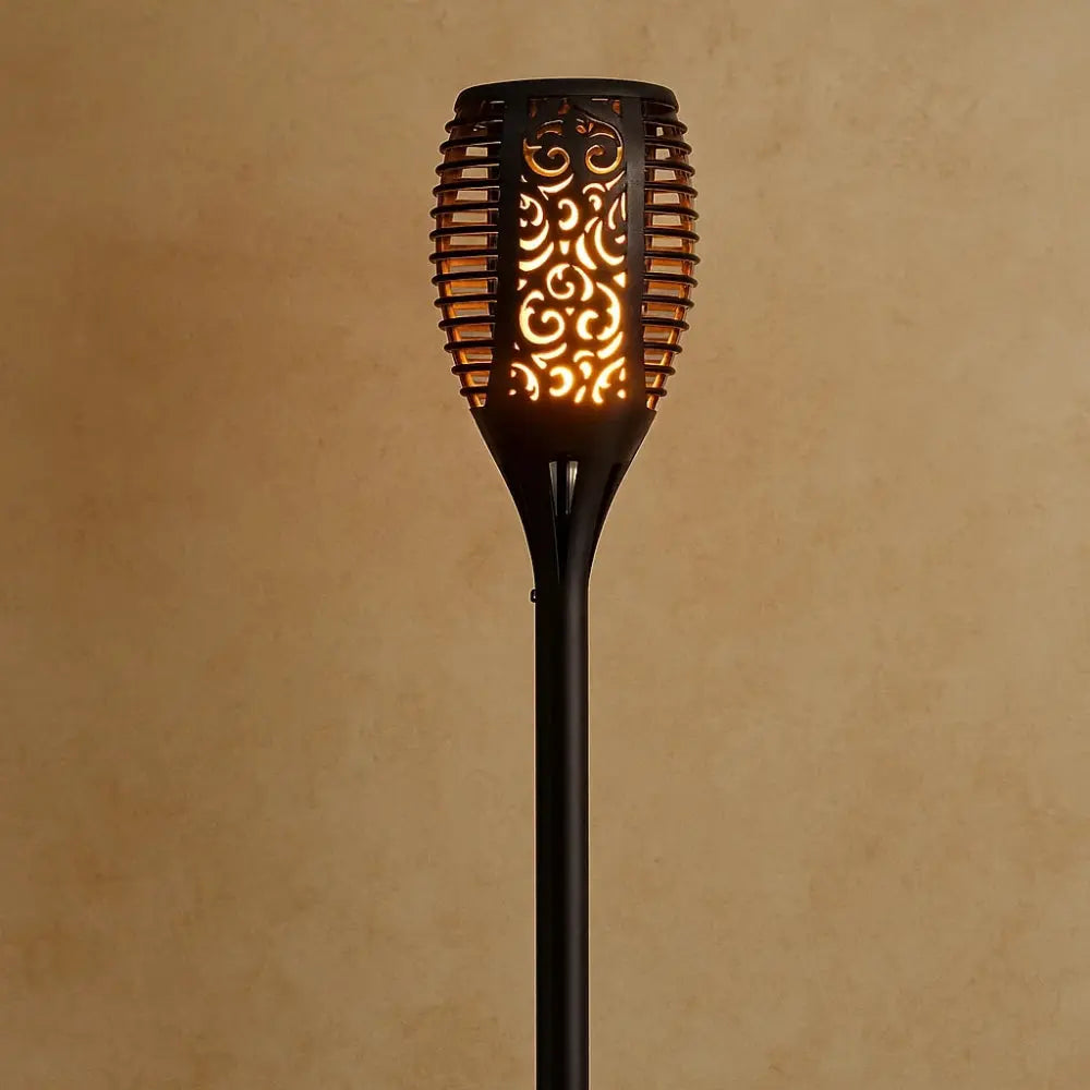 Lampe Solaire Extérieure <br> Lumière Vacillante | SolarFlame | Delvanie