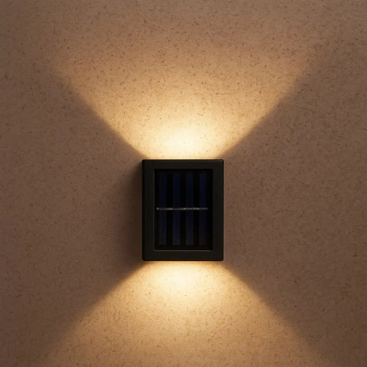 Applique Murale Extérieur Solaire <br> Lueur Nocturne | SolarBeam | Delvanie