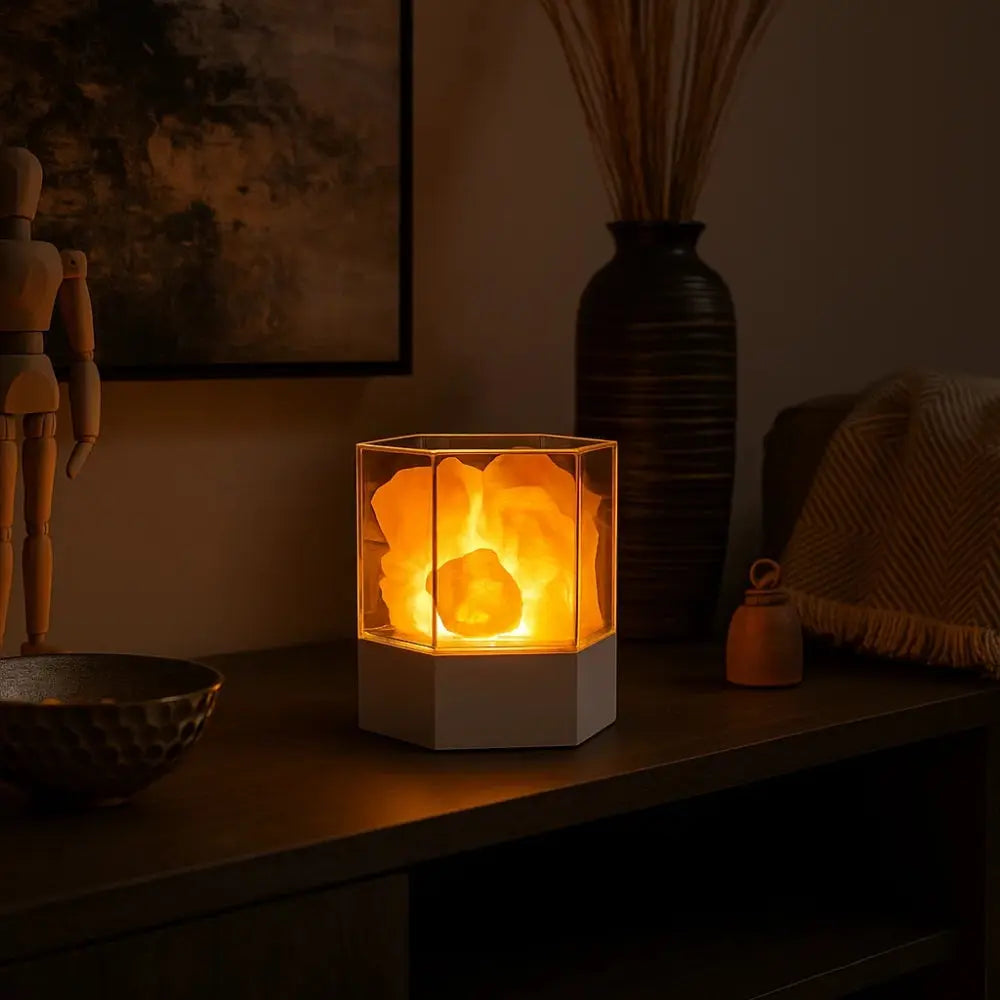 Lampe de Sel <br> Rayonnement Sérénité | Solara | Delvanie