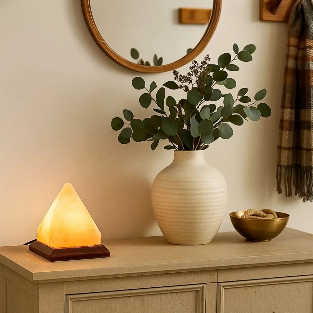 Lampe de Sel <br> Chaleur Naturelle | Harmelya | Delvanie