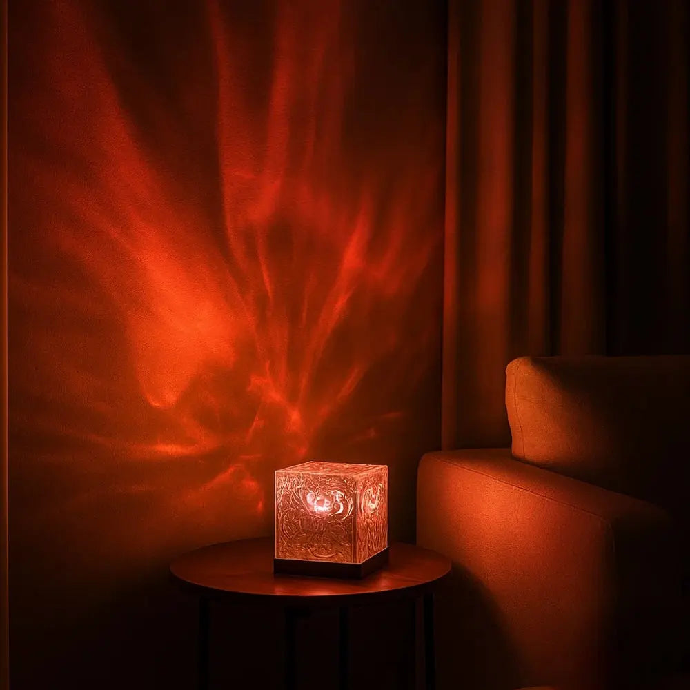 Lampe de Chevet <br> Aurore Boréal | Celestia | Delvanie